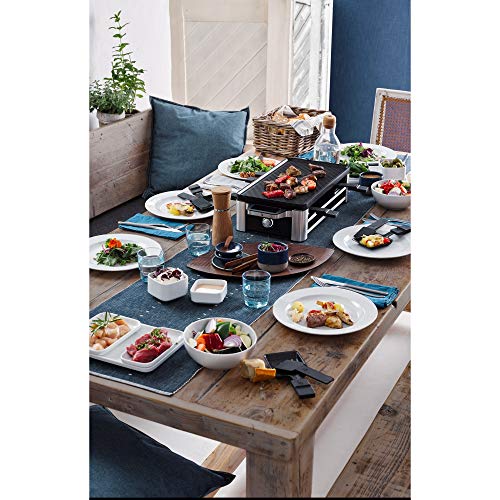 Raclett Lono Raclette 8 Personen, 1500 W, edelstahl matt